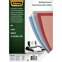 VOORBLAD FELLOWES A4 PVC 300MICRON