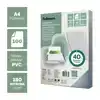 VOORBLAD FELLOWES A4 PVC 180MICRON