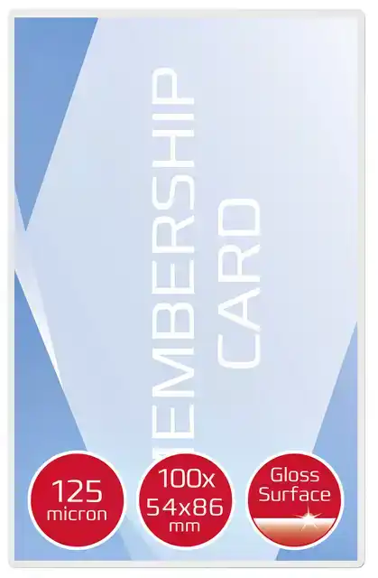 LAMINEERHOES GBC CREDITCARD 54X86MM