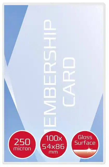 LAMINEERHOES GBC CREDITCARD 54X86MM