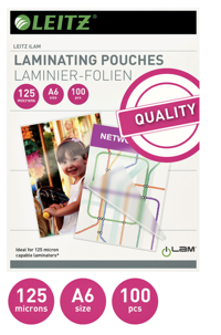 LAMINEERHOES LEITZ ILAM A6 2X125MICRON