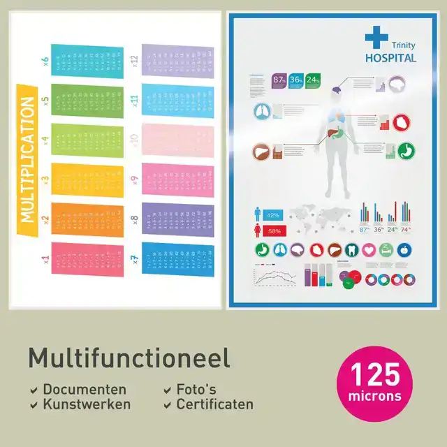 LAMINEERHOES LEITZ ILAM A3 2X125MICRON