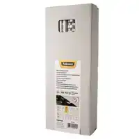 BINDRUG FELLOWES 10MM 21RINGS A4 WIT