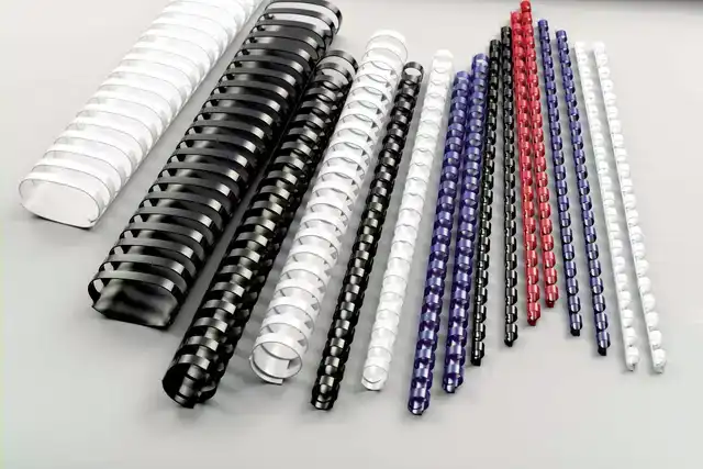 BINDRUG GBC 6MM 21RINGS A4 ZWART