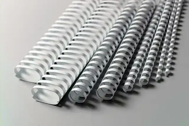 BINDRUG GBC 12MM 21RINGS A4 WIT