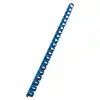 BINDRUG GBC 12MM 21RINGS A4 BLAUW