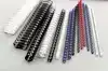 BINDRUG GBC 12MM 21RINGS A4 BLAUW