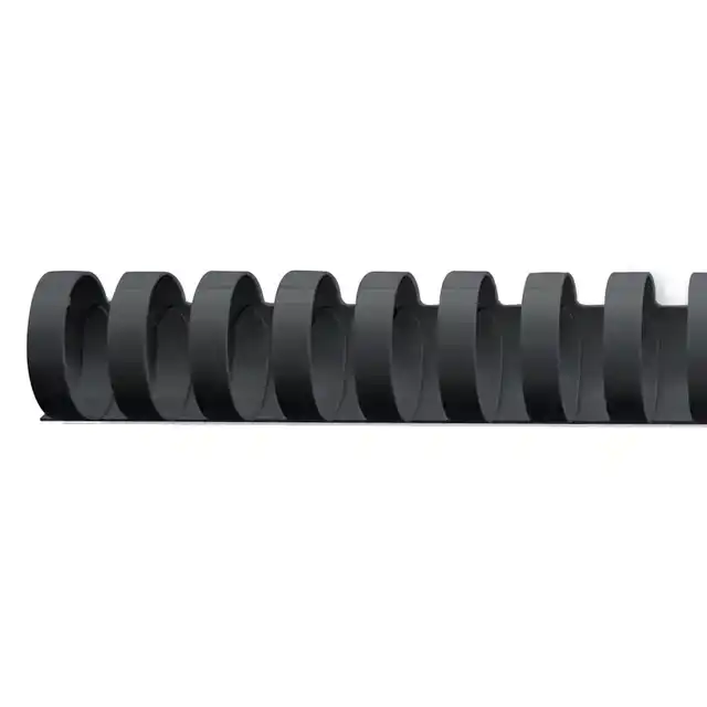 BINDRUG GBC 19MM 21RINGS A4 ZWART