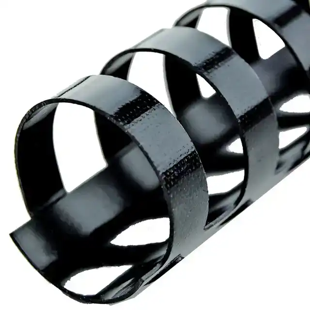 BINDRUG GBC 19MM 21RINGS A4 ZWART