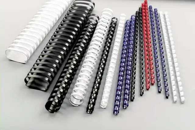 BINDRUG GBC 19MM 21RINGS A4 ZWART