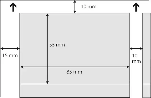 VISITEKAART SIGEL 85X55MM BLANCO 190GR