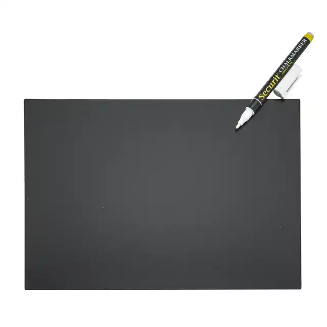 KRIJTBORD SECURIT A4 TAGS 5 STUKS
