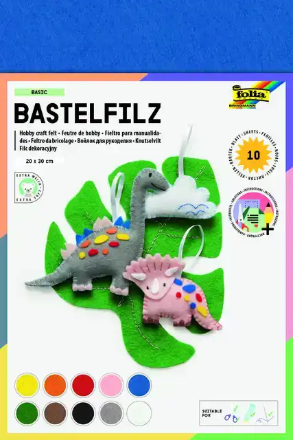VILT FOLIA 20X30CM 150GR 10 VEL ASSORTI