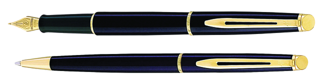VULPEN WATERMAN HEMISP GT F ZWART