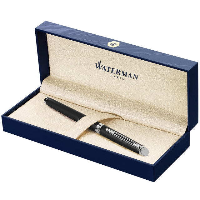 VULPEN WATERMAN HEMISP CT F MAT ZWART