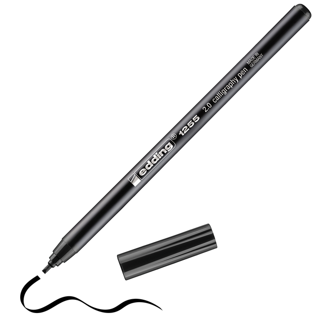 KALLIGRAFIEPEN EDDING 1255 2.0MM ZWART