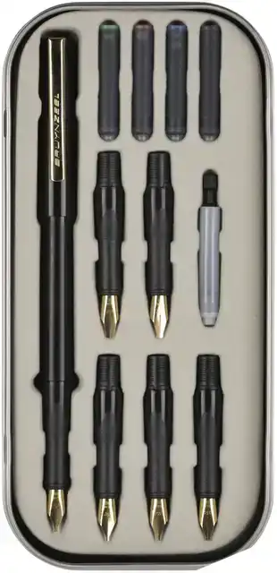 KALLIGRAFIEPEN BRUYNZEEL LUXE SET 14ST