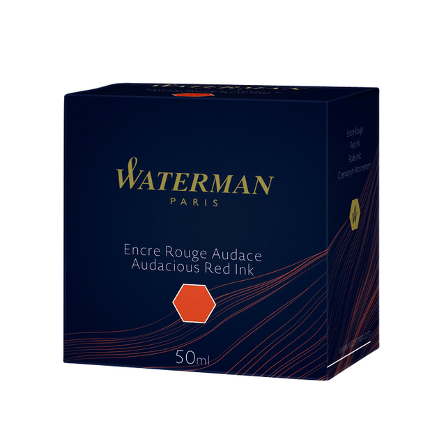 VULPENINKT WATERMAN 50ML STANDAARD ROOD