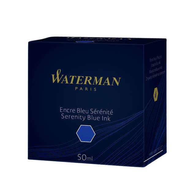 VULPENINKT WATERMAN 50ML SEREEN BLAUW