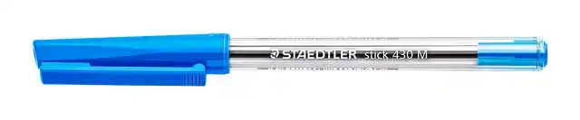 BALPEN STAEDTLER STICK 430 M BLAUW