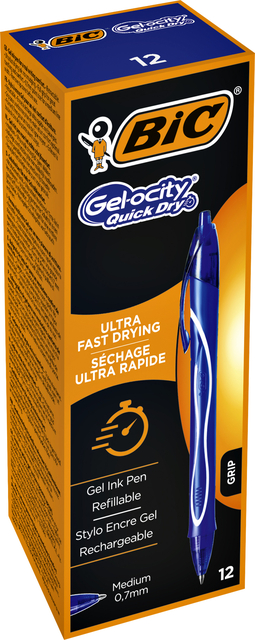 GELSCHRIJVER BIC GELOCITY QUICK DRY M