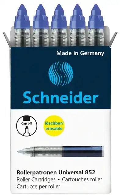 ROLLERPENVULLING SCHNEIDER 852 M BLAUW