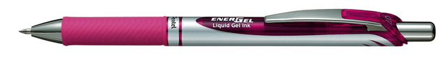 GELSCHRIJVER PENTEL BL77 ENERGEL M ROZE