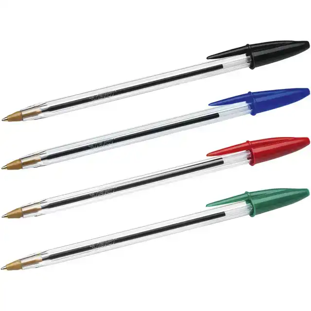 BALPEN BIC CRISTAL M GROEN