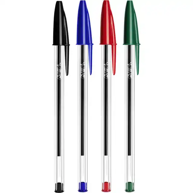 BALPEN BIC CRISTAL M GROEN