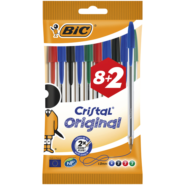 BALPEN BIC CRISTAL M ASSORTI