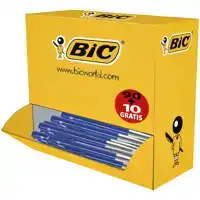 BALPEN BIC M10 M 90+10 GRATIS BLAUW