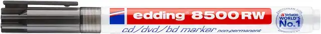 CD MARKER EDDING 8500 ROND 1MM ZWART