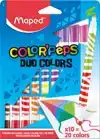 VILTSTIFT MAPED COLOR'PEPS DUO COLORS