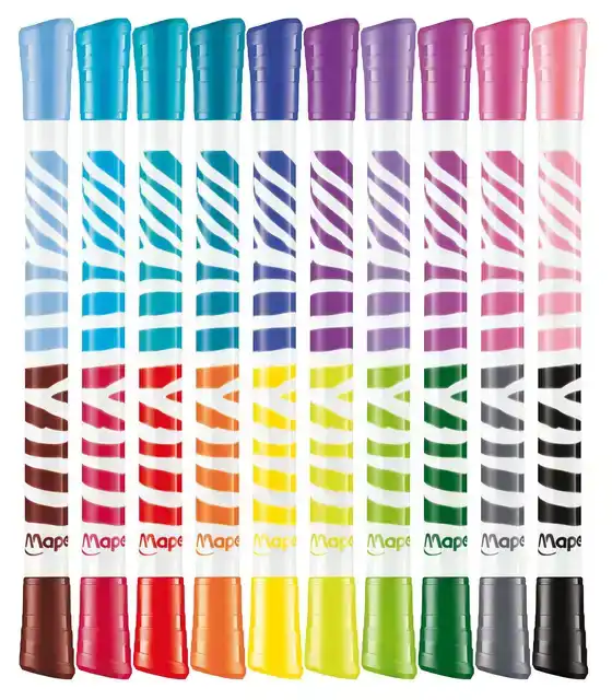 VILTSTIFT MAPED COLOR'PEPS DUO COLORS