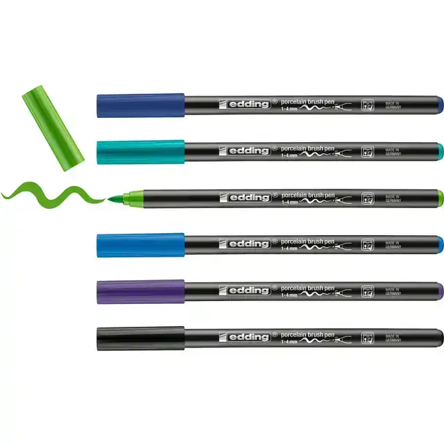 BRUSHPEN EDDING 4200 PORSELEIN KOELE