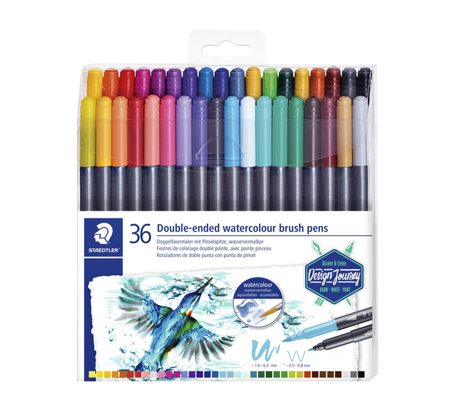 BRUSHPEN STAEDTLER 3001 MARSGR DUO