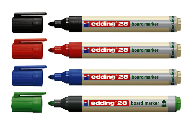 WHITEBOARDMARKER EDDING 28 ECO ROND