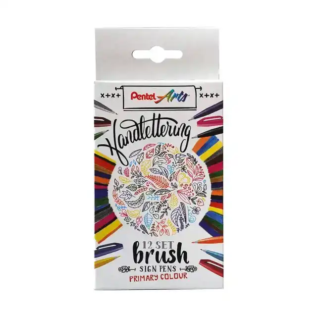 BRUSHPEN PENTEL SES15C SIGN STANDAARDKL