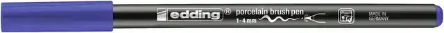 BRUSHPEN EDDING 4200 PORSELEIN BLAUW
