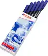 BRUSHPEN EDDING 4200 PORSELEIN BLAUW