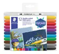 VILTSTIFT STAEDTLER 3190 TEXTIEL DUO