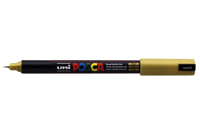 PAINTMARKER UNI POSCA PC1MR EF GOUD