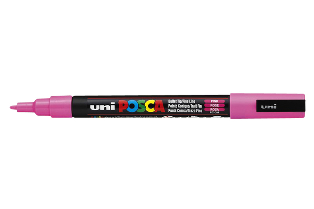 PAINTMARKER UNI POSCA PC3M F ROZE