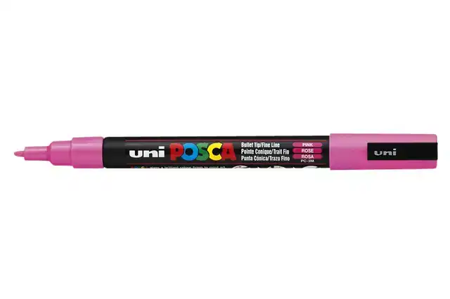 UNI POSCA VERFMARKER 3M ROZE
