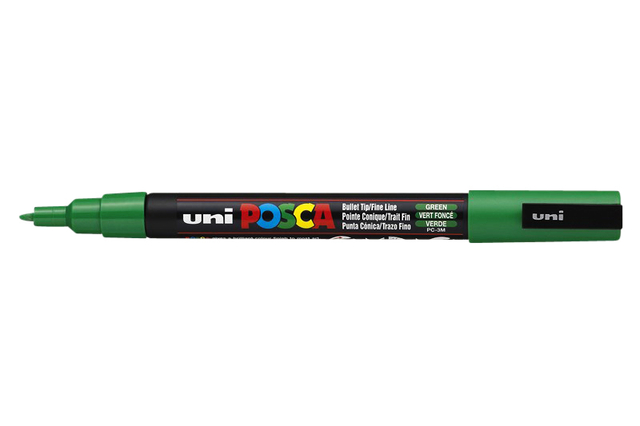 VERFSTIFT POSCA PC3M F DONKERGROEN