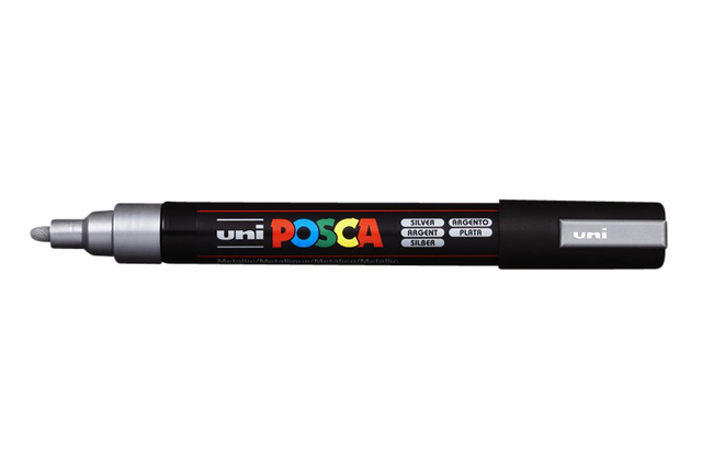 VERFSTIFT POSCA PC5M M ZILVER