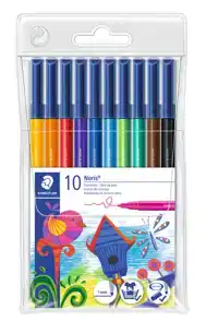 VILTSTIFT STAEDTLER 326 10 STUKS ASS