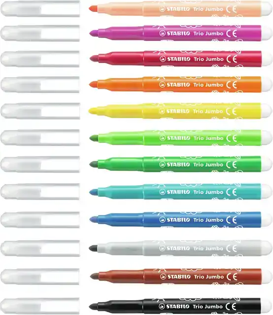 VILTSTIFT STABILO TRIO JUMBO 380/12 XL