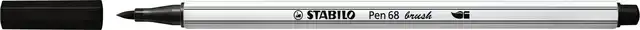 BRUSHSTIFT STABILO PEN 68/46 ZWART