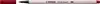 BRUSHSTIFT STABILO PEN 68/50 DONKERROOD